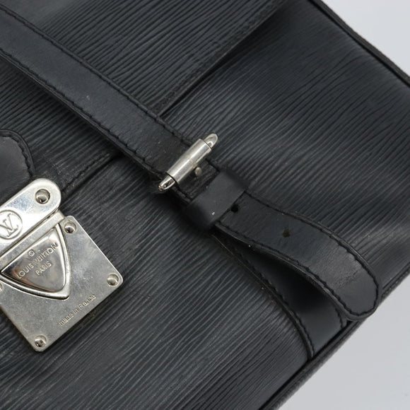 LOUIS VUITTON Epi Segur MM Hand Bag Black M58862 LV Auth BA7659