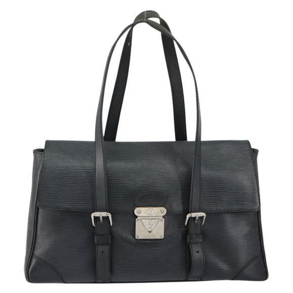 LOUIS VUITTON Epi Segur MM Hand Bag Black M58862 LV Auth BA7659