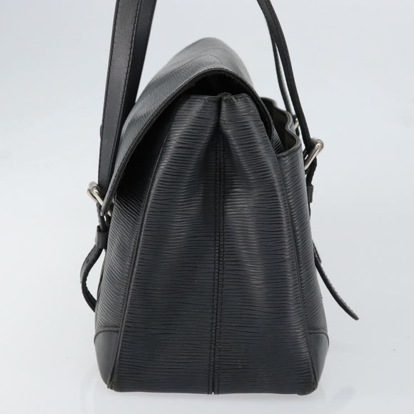 LOUIS VUITTON Epi Segur MM Hand Bag Black M58862 LV Auth BA7659