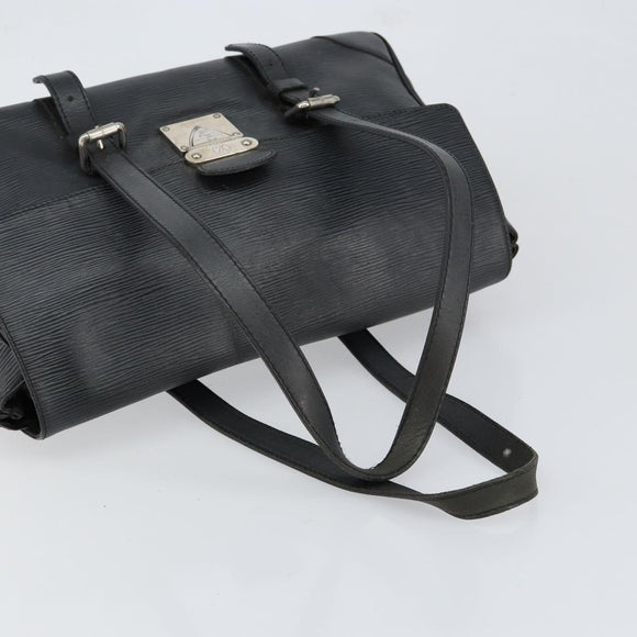 LOUIS VUITTON Epi Segur MM Hand Bag Black M58862 LV Auth BA7659