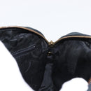 Salvatore Ferragamo Vala Shoulder Bag Suede Navy Gold Auth BA7661-17