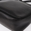 Salvatore Ferragamo Vala Shoulder Bag Leather Black Gold Auth BA7662-17