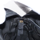 Salvatore Ferragamo Vala Shoulder Bag Leather Black Gold Auth BA7662-20