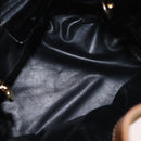 Salvatore Ferragamo Shoulder Bag Suede Leather Beige Gold Auth BA7664-11