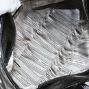 Salvatore Ferragamo Tote Bag Enamel Black Auth BA7665-11