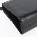 Salvatore Ferragamo Vala Shoulder Bag Leather Black Gold Auth BA7670-16