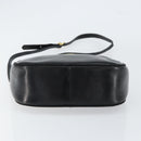 Salvatore Ferragamo Vala Shoulder Bag Leather Black Gold Auth BA7671-5