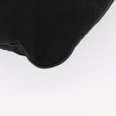 Salvatore Ferragamo Vala Hand Bag Nylon Leather 2way Black Silver Auth BA7673-15