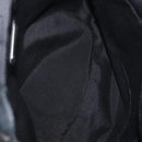 Salvatore Ferragamo Vala Hand Bag Nylon Leather 2way Black Silver Auth BA7673-11