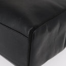 Salvatore Ferragamo Vala Tote Bag Leather Black Gold Auth BA7676-12