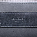 GIVENCHY Chain Shoulder Bag Leather Black Gold Auth BA7680-21