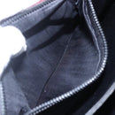 CELINE Macadam Canvas Shoulder Bag Suede Bordeaux Gold Auth BA7684-12