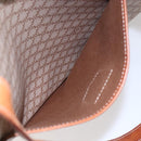 CELINE Macadam Canvas Tote Bag PVC Beige Auth BA7687-11