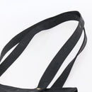 MCM Vicetos Logogram Shoulder Bag PVC Black Gold Auth BA7690-8