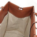 LOEWE Anagram Cushion Paula's Tote Bag Canvas Red Auth BA7691V-19