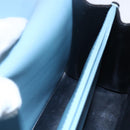 LOEWE Barcelona Shoulder Bag Leather Blue Gold Auth BA7692-19