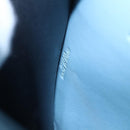 LOEWE Barcelona Shoulder Bag Leather Blue Gold Auth BA7692-23