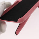 LOEWE iPhone XS Case Leather Pink Auth BA7693-9