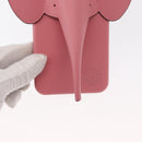 LOEWE iPhone XS Case Leather Pink Auth BA7693-18