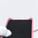 LOEWE iPhone XS Case Leather Pink Auth BA7693-21