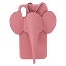 LOEWE iPhone XS Case Leather Pink Auth BA7693-13