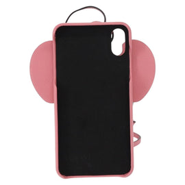 LOEWE iPhone XS Case Leather Pink Auth BA7693 - 0