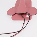 LOEWE iPhone XS Case Leather Pink Auth BA7693-6