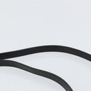 Christian Dior Honeycomb Canvas Shoulder Bag PVC Black Gold Auth BA7697-8