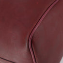 Christian Dior Trotter Canvas Boston Bag PVC Red Gold Auth BA7700-15