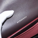 BURBERRY Schoudertas Leer Roze Goud Auth BA7701-19