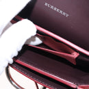 BURBERRY Schoudertas Leer Roze Goud Auth BA7701-22