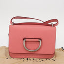 BURBERRY Schoudertas Leer Roze Goud Auth BA7701-12