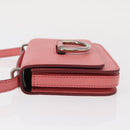 BURBERRY Schoudertas Leer Roze Goud Auth BA7701-4
