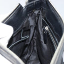 BURBERRY Shoulder Bag Canvas Leather Black Auth BA7705-19