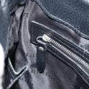 BURBERRY Shoulder Bag Canvas Leather Black Auth BA7705-20