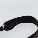 BURBERRY Shoulder Bag Canvas Leather Black Auth BA7705-8