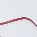 Jimmy Choo Studs Accessory Pouch Leather Pink Auth BA7709-8