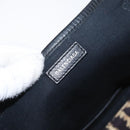 BALENCIAGA Cabas S Tote Bag Canvas Brown 339933 Auth BA7710-14
