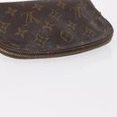 LOUIS VUITTON Monogram Pochette Cosmetic PM Cosmetic Pouch M47515 LV Auth BA7712-5
