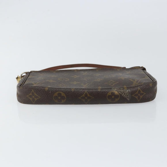 LOUIS VUITTON Monogram Pochette Accessoires Pouch M51980 LV Auth BA7714
