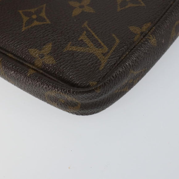 LOUIS VUITTON Monogram Pochette Accessoires Pouch M51980 LV Auth BA7714