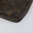LOUIS VUITTON Monogram Pochette Accessoires Pouch M51980 LV Auth BA7714-18