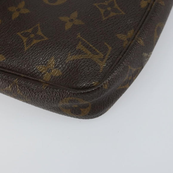 LOUIS VUITTON Monogram Pochette Accessoires Pouch M51980 LV Auth BA7714