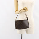 LOUIS VUITTON Monogram Pochette Accessoires Pouch M51980 LV Auth BA7714-21
