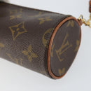 LOUIS VUITTON Monogram Papillon Pouch LV Auth BA7717-10