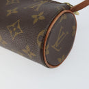 LOUIS VUITTON Monogram Papillon Pouch LV Auth BA7717-12
