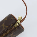 LOUIS VUITTON Monogram Papillon Pouch LV Auth BA7717-14