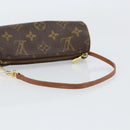 LOUIS VUITTON Monogram Papillon Pouch LV Auth BA7717-7