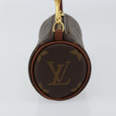 LOUIS VUITTON Monogram Papillon Pouch LV Auth BA7718-4