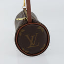 LOUIS VUITTON Monogram Papillon Pouch LV Auth BA7718-5